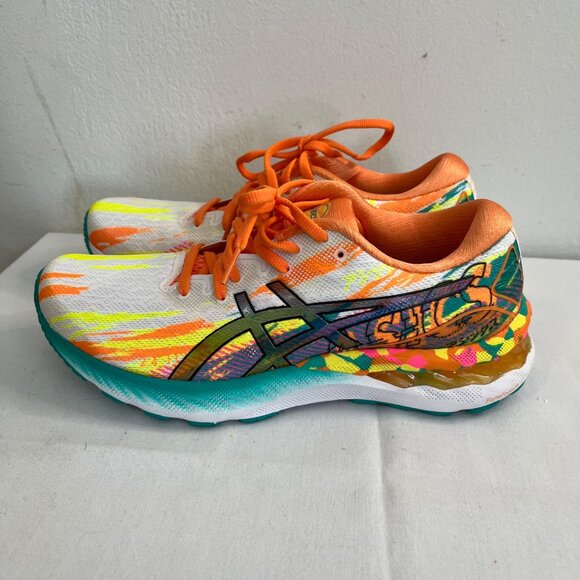 Asics Gel Nimbus 23 Running Shoes Sour Yuzu MSRP $150 Wmn's 8.5 1012B011-700 - Picture 2 of 12